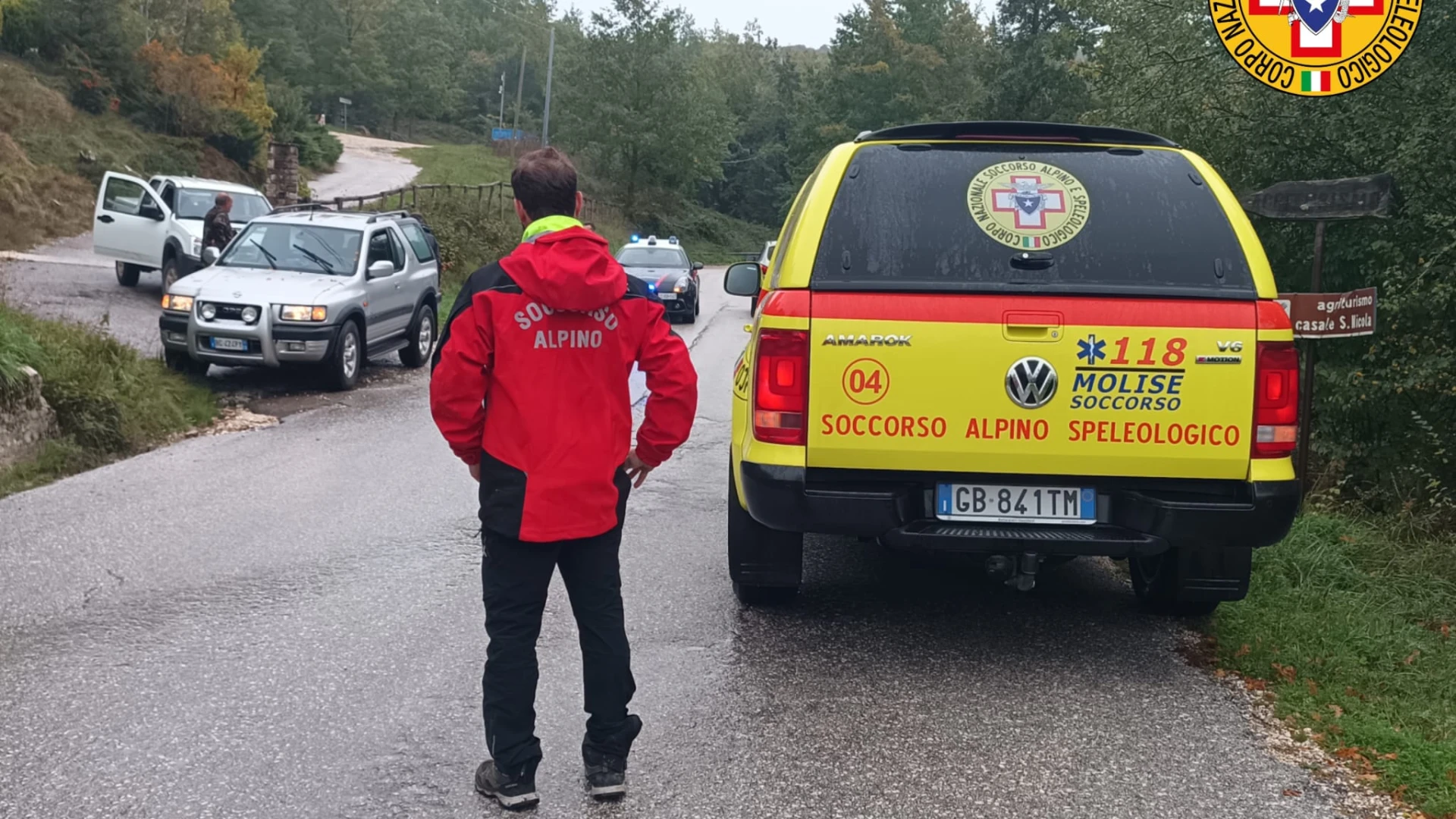 Guardiaregia: il Soccorso Alpino del Molise impegnato nella ricerca di un 57enne intento nella raccolta delle castagne. Uomo recuperato e ricondotto sulla viabilità ordinaria.